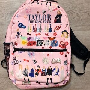 Rare Trendy Taylor Swift The Eras Tour Pink Backpack